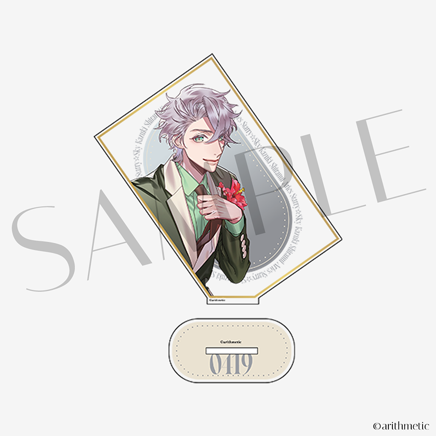 カード型アクリルスタンド