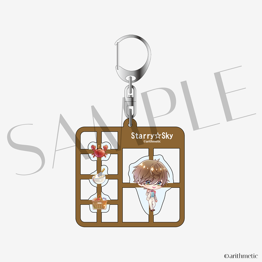 プラスチックモデル風アクリルキーホルダー
